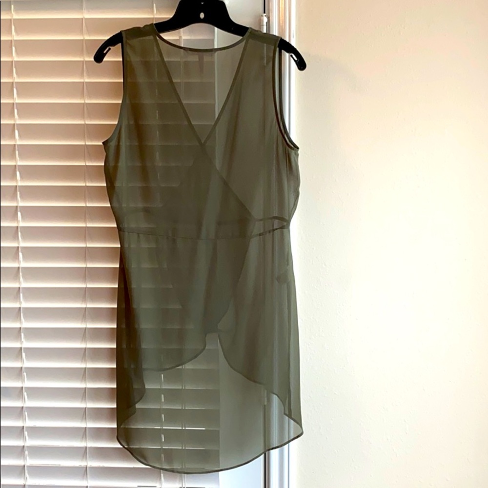 Bcbgeneration High-Low Sheer Top - image 2
